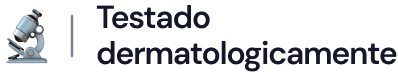 Testado dermatologicamente
